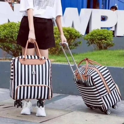 Trolley Travel Bag with 4 Universal Wheels