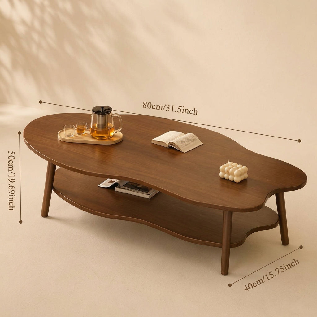 2 Tier Cloud Shaped Coffee Side Table