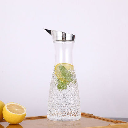 Embossed Acrylic Pitcher Jar