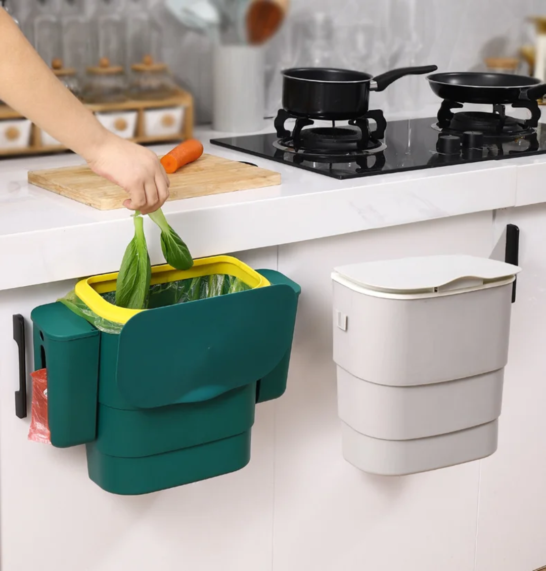 Foldable Kitchen Hanging Dustbin