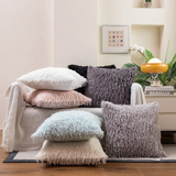 Soft Fur Plush Cushion Covers