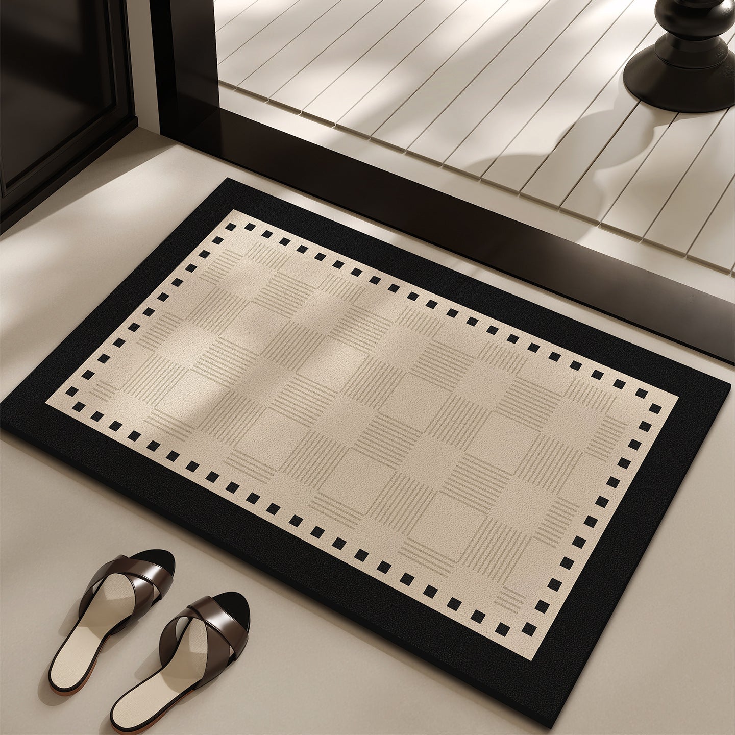 Absorbent Bathroom Door Mat