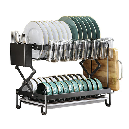 2-Tier Kitchen Dish Drying Rack