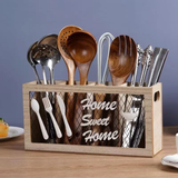 Wooden Cutlery Holder
