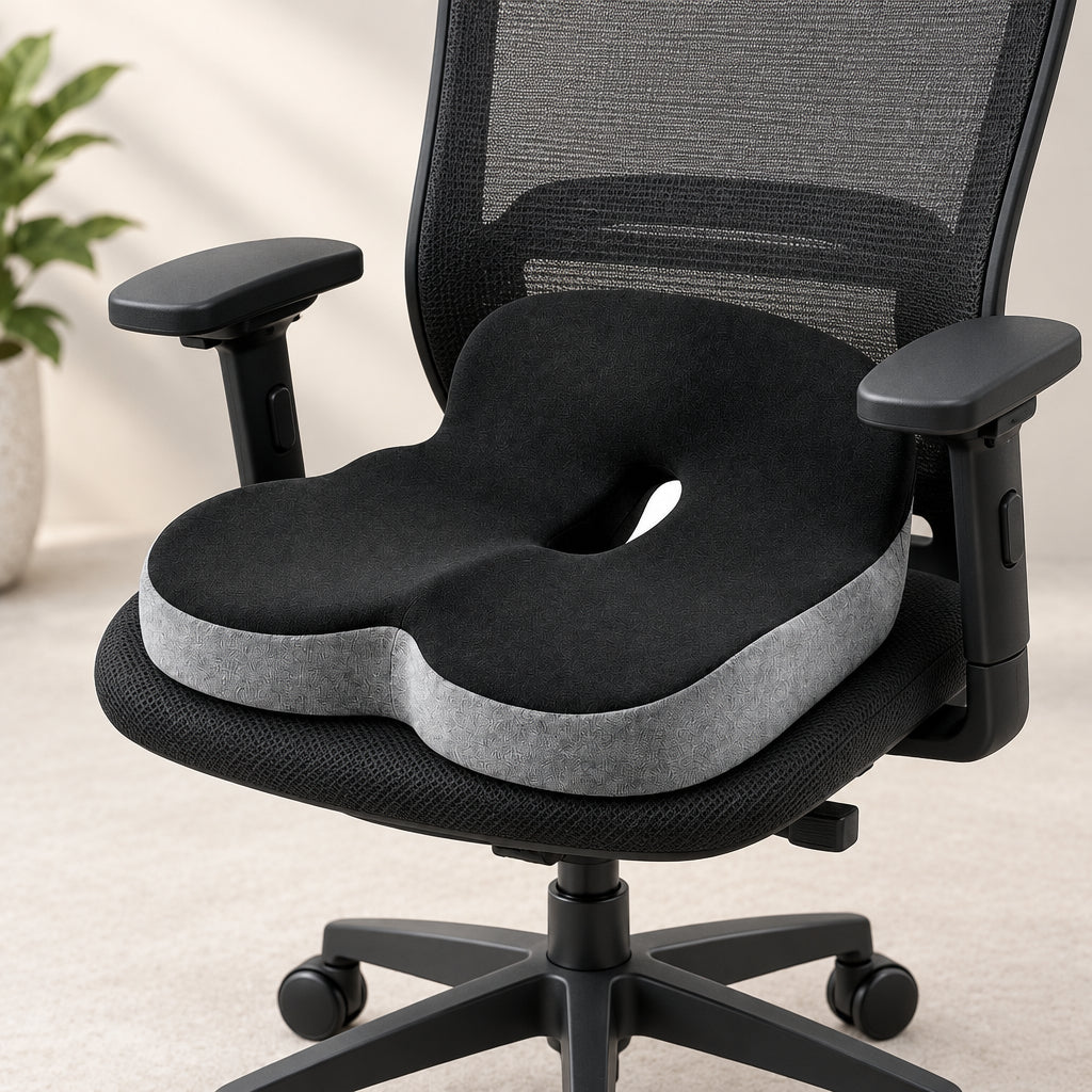 Ergonomic memory foam seat cushion for drivers and office chairs - available in Nairobi, Kenya