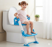 3-in-1 potty ladder with removable potty, adjustable ladder, and soft-grip seat for toddlers