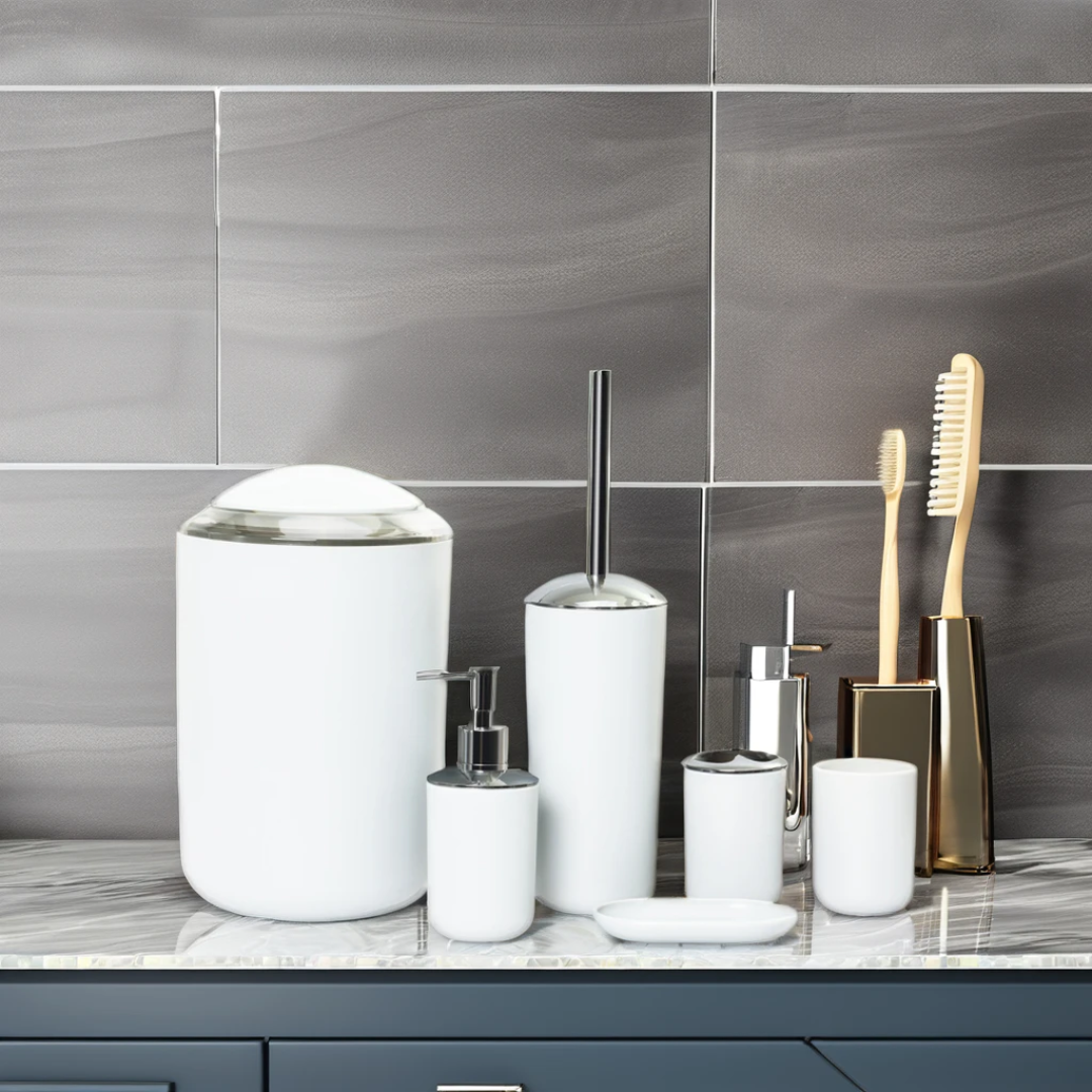 6pcs Bathroom Accessories Set