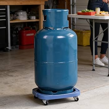 Heavy Duty Multipurpose Gas Cylinder Trolley – 4 Wheels