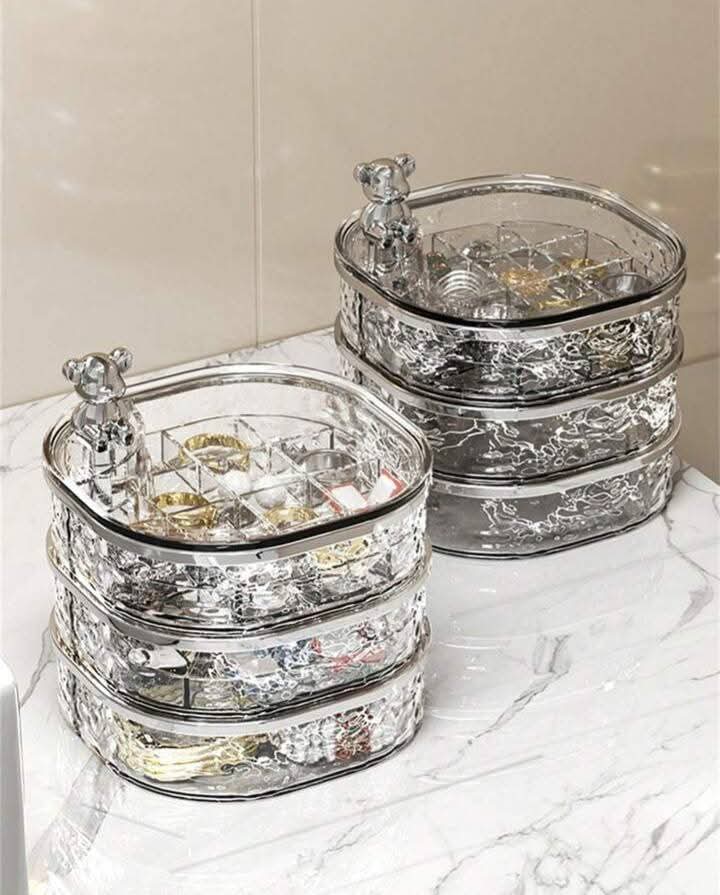 Water Ripple Rotating Jewellery Box