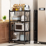 Foldable Kitchen Rack – 4 Layer