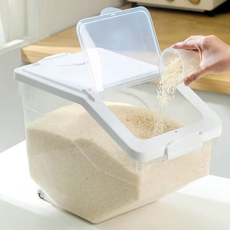 Rice Storage Box & Food Dispenser