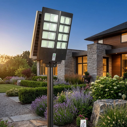 2000W Solar Heavy Duty Street Light with Motion Sensor and Remote Control