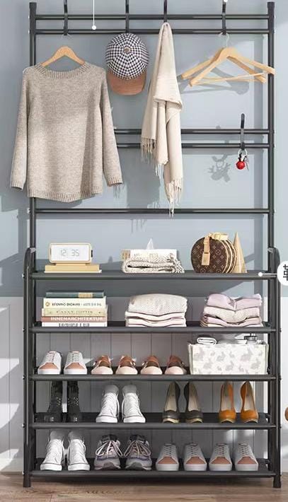 5-Layer Multipurpose Shoe and Hat Rack