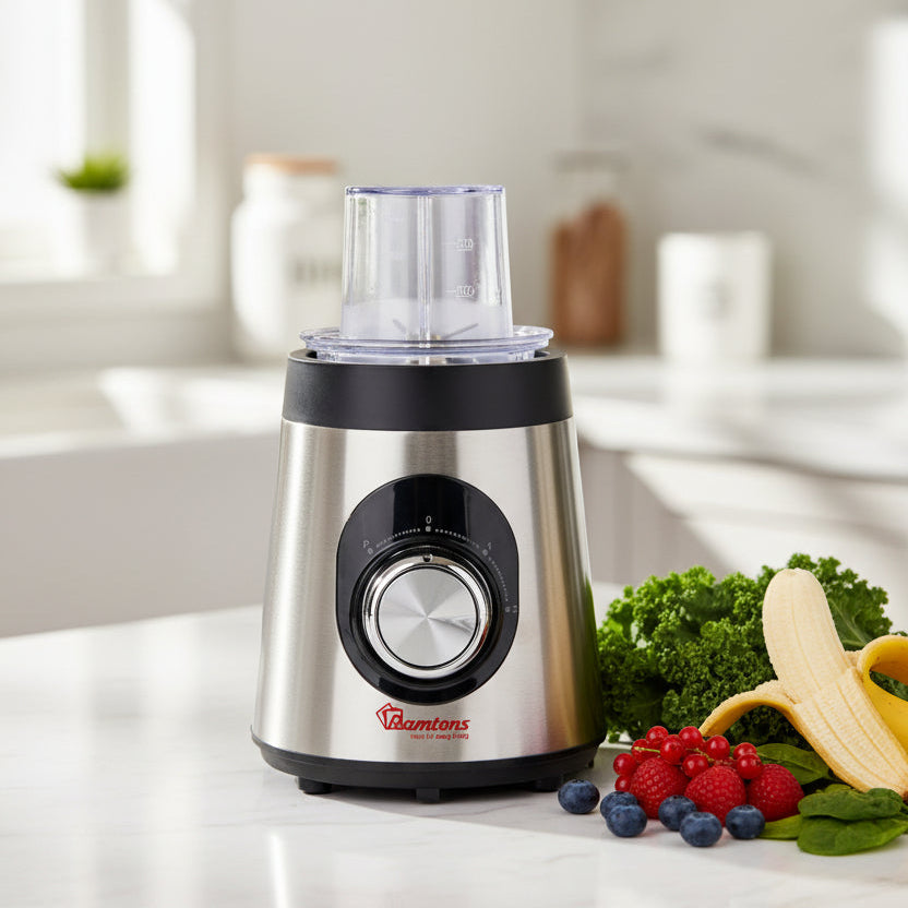 Ramtons  1.5L Blender with Coffee Grinder Mill (2 Speed) – RM/580