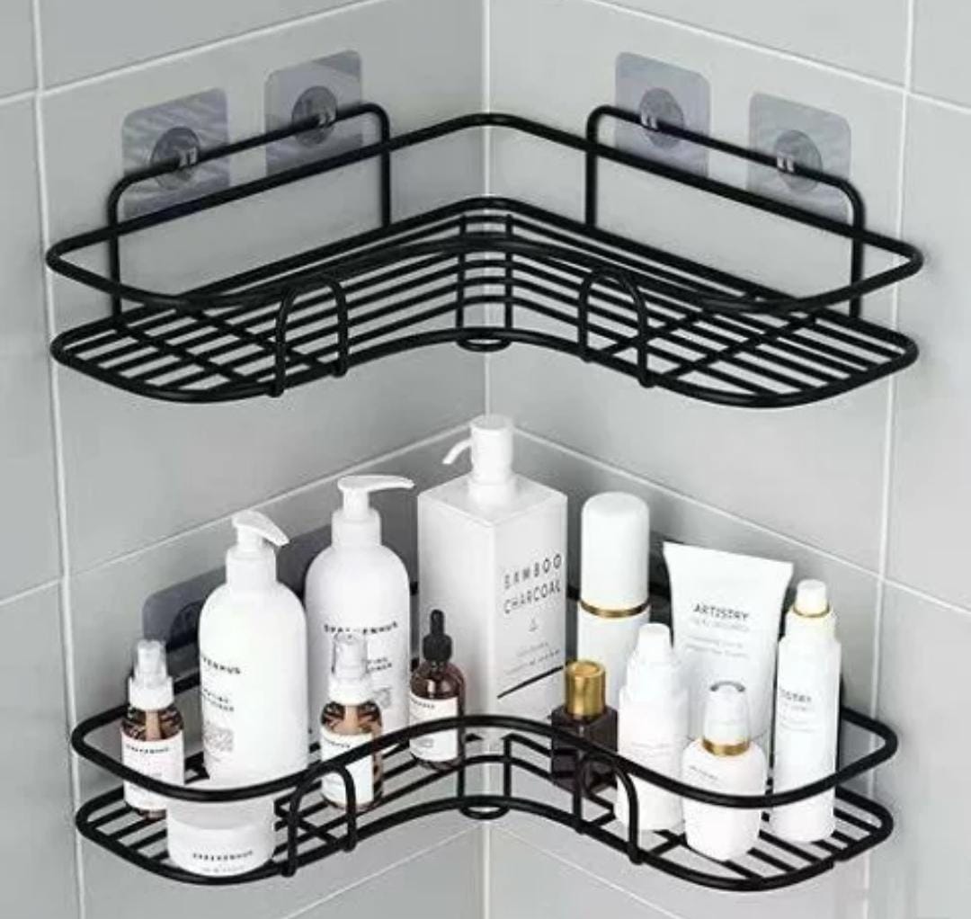 Triangular Metallic Shelf