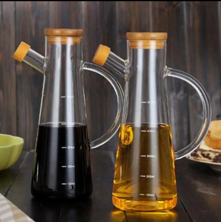 Oil Jar with Bamboo Lid – 560ml
