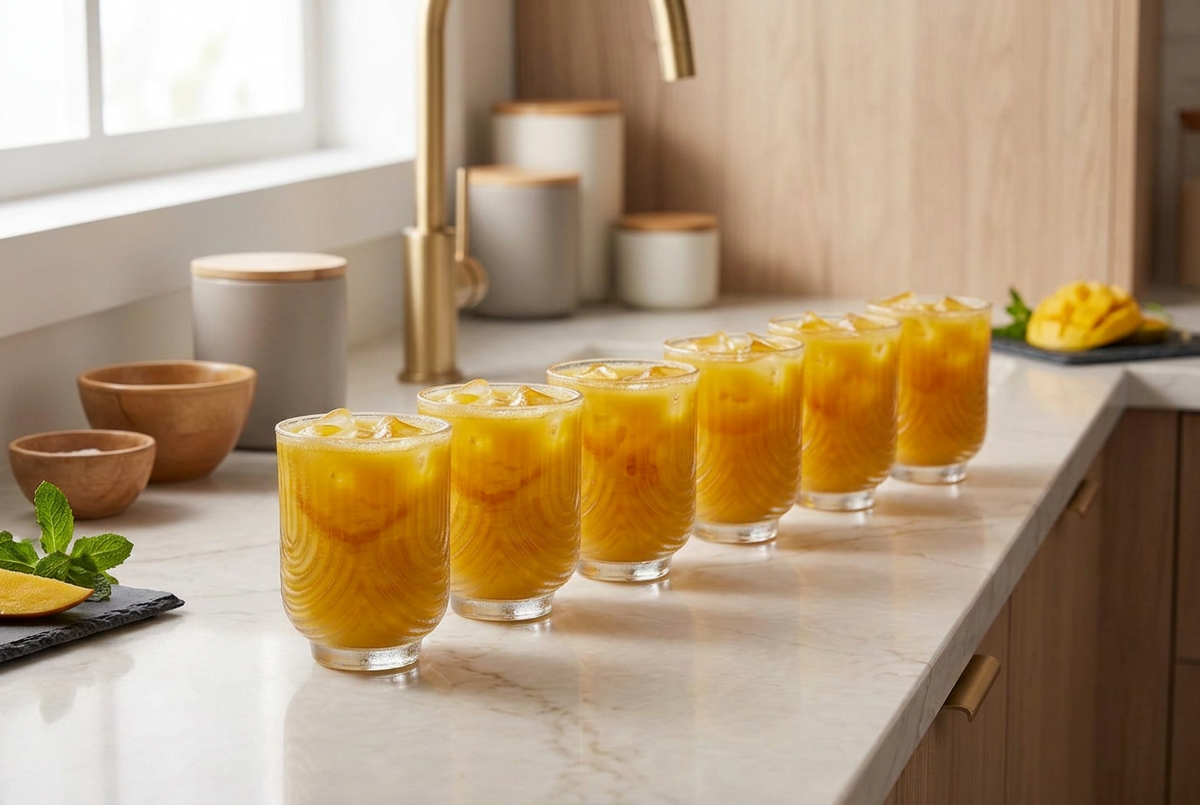350ml 6pcs Borosilicate Wave Glass