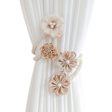 Flower Curtain Tiebacks