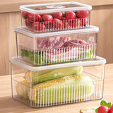 3Pcs Acrylic Fridge Organizer