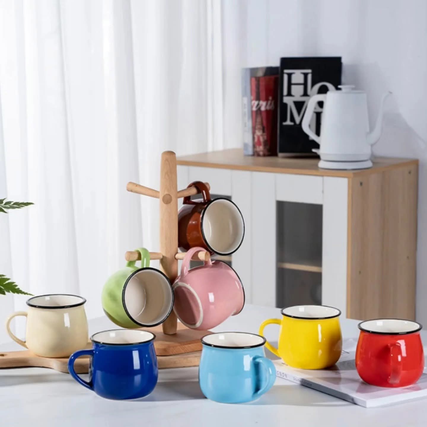 Ceramic Pot Mugs