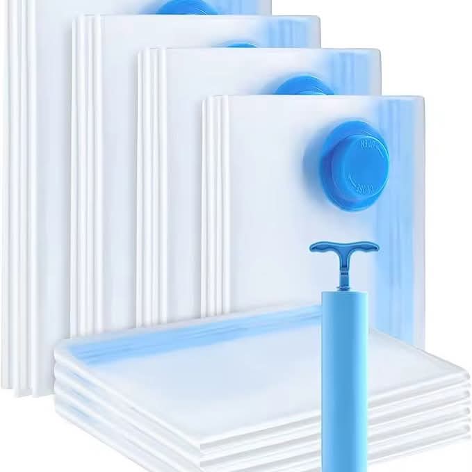 6pc Vacuum Bag Storage Organizer