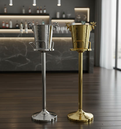 Champagne, Wine And Beer Ice Bucket Stand