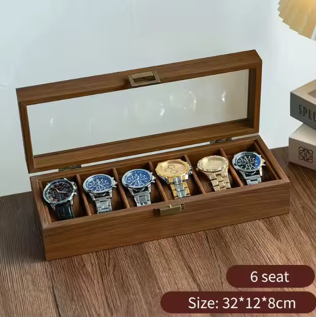 6 Slot Watch Organizer Box