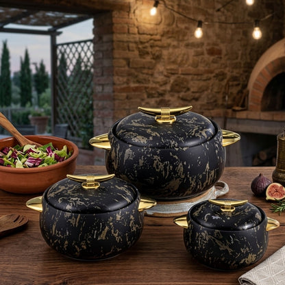 3Pcs Insulated Food Warmer Set