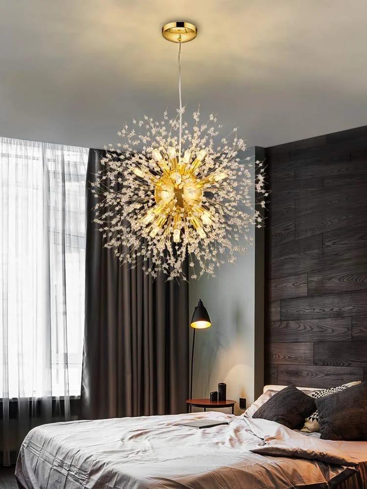 Crystal Dandelion Chandelier