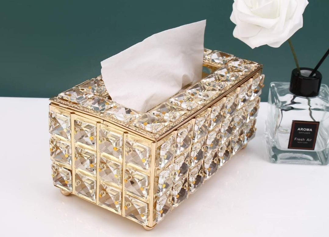 Crystal Serviette Napkin Holder