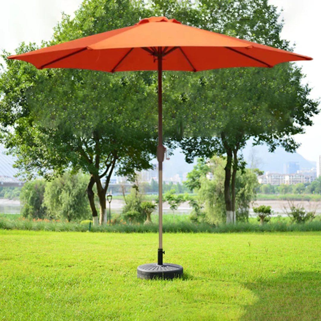 Parasol Replaceable Cloth Garden Umbrella