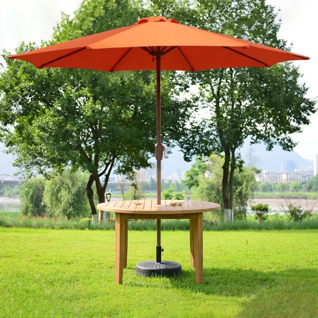2.7M Parasol Replaceable Cloth Garden Umbrella