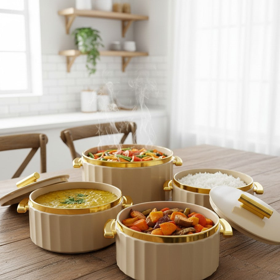 Camry 4pcs insulated hotpot set
