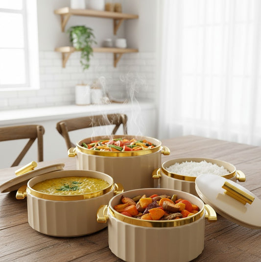 Camry 4pcs insulated hotpot set
