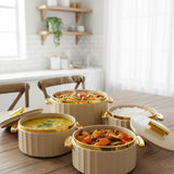 4pcs Insulated Hotpot Set