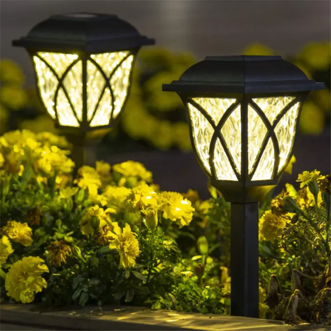 4pcs Solar Pathway Lights