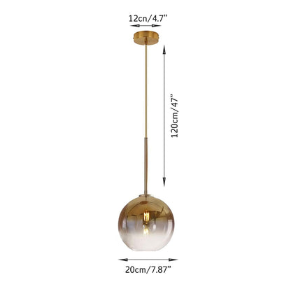 Gold Ceiling Pendant