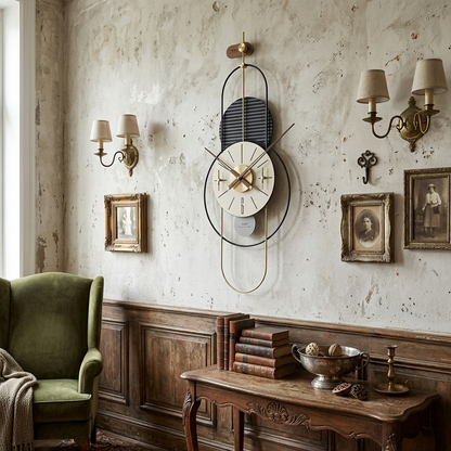 Geometric Wall Clock