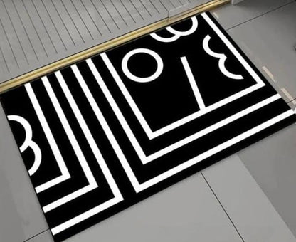 Geometric Pattern Door / Bath Mat