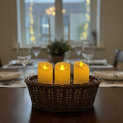 Set of 3 LED flameless candles