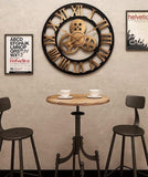 3D Roman Vintage Wall Clock