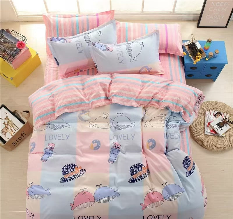4Pc Duvet Cover Set