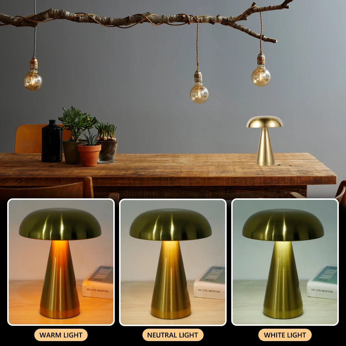 Mushroom LED Night Light