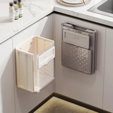 10L Wall-Mounted Folding Rubbish Bin