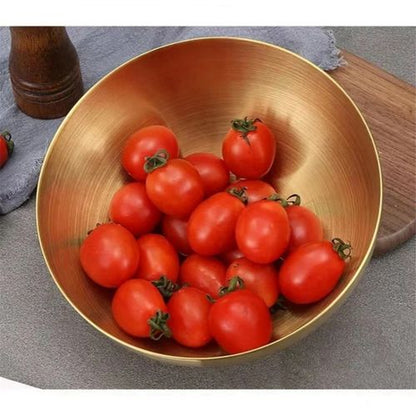 3L Gold Stainless Steel Ramen Bowl