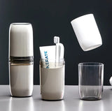 Travel toothbrush holder
