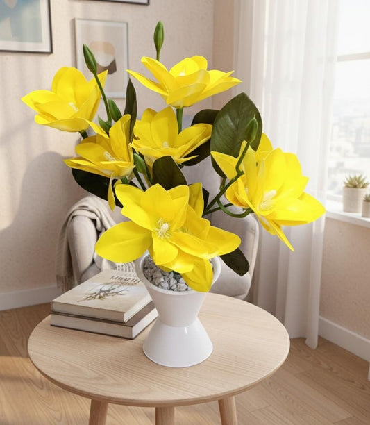 Artificial decorative flowers with realistic design for home and event décor