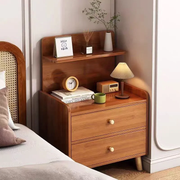 Minimalist Wooden Bedside Table with Drawer