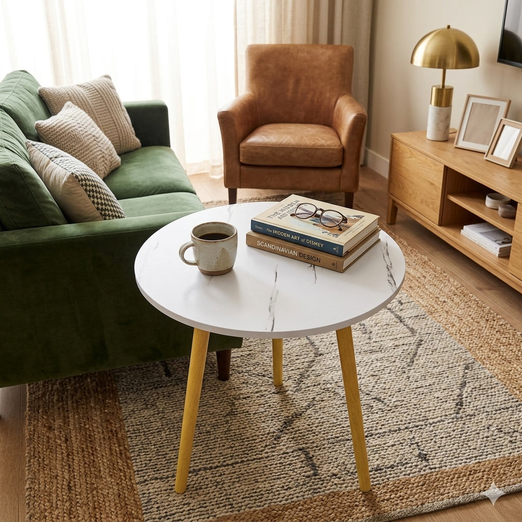 Nordic Style Round Coffee Table