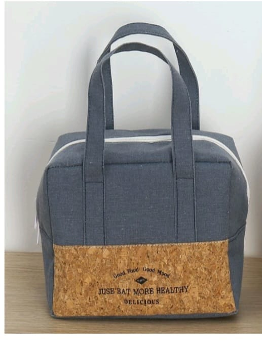 Portable Food Storage Insulated Lunch Bag with Aluminium Lining